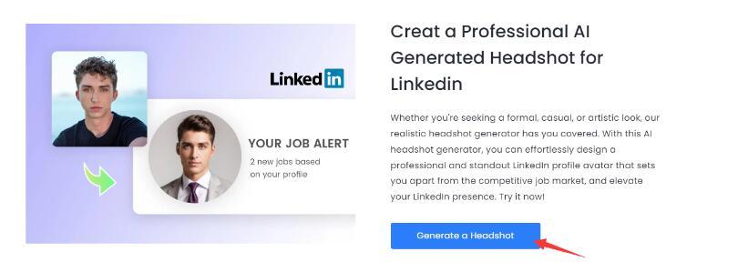 How to Generate LinkedIn AI Photo with AI - 1